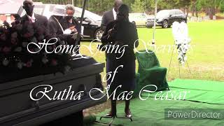 Graveside Services for the Rutha Mae Ceasar