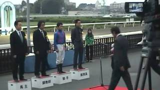 2011.6.1　第15回 さきたま杯［JpnII］　表彰式＆勝利騎手インタビュー