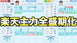 楽天の主力が何人全盛期化したら2022年のイーグルスは優勝できるのか？【eBASEBALLパワフルプロ野球2022】