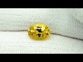 yellow tourmaline 1.08 carats