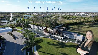 New Homes in Port St. Lucie, FL | Telaro at Tradition | 55+ Community with sneak peak of Clubhouse