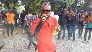 Wow OD4 sings gyegye meso, darling, ten thousand \u0026 more at Baba Spirit's funeral #ghanaliveband