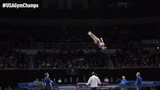 Shaylee Dunavin - Trampoline - 2016 USA Gymnastics Championships - Finals