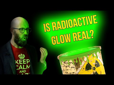 Can you glow from radiation?