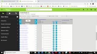 Infinite Campus Quick Flag Grade Fill Using Filters