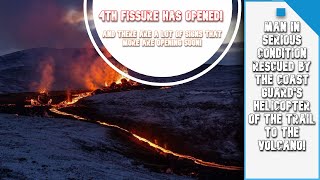 4th Fissure Opens In Iceland!