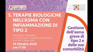 Terapie biologiche nell’asma con infiammazione di tipo 2