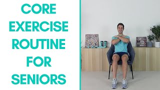 Simple SEATED Core Workout For Seniors (10-Minutes) | More Life Health