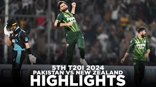 Full Highlights | Shaheens Secures the Series | Pakistan vs New Zealand | 5th T20I, 2024 | M2E1K