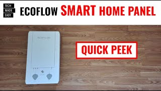 EcoFlow Smart Home Panel Quick Peek