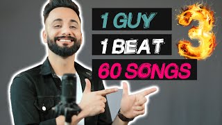 1 GUY | 1 BEAT | 60 SONGS | PART 3 | Aarij Mirza | Mashup