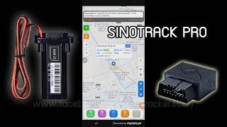 การใช้ Application sinoTrack Pro สำหรับดูตำแหน่งรถที่ติด GPS Tracker