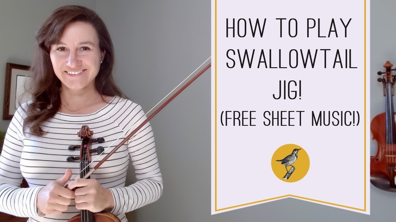 Play Swallowtail Jig On The Violin With Duet Part And Free Sheet Music