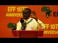 Professor P.L.O Lumumba Addresses EFF 10th Anniversary Lecture.