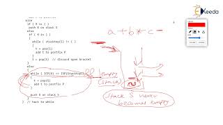Infix to Postfix Conversion Algorithm Part 2 | Data Structure Using C