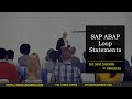 SAP ABAP Training | SAP ABAP Loop Statements | SAP ABAP HANA