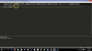 sublime text AND console