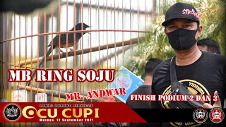 AKSI MB RING SOJU MR. Andwar Dilomba OCU CUP 1 Bangkinang, FINISH PODIUM 2 dan 3