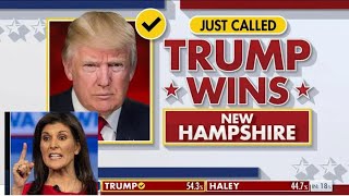 Donald Trump wins New Hampshire GOP presidential primary