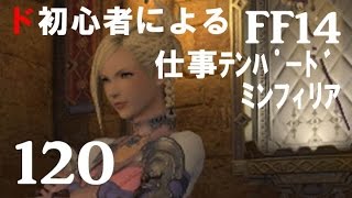 【初心者によるFF14】だってミンフィリアさんはお仕事テンパード　120