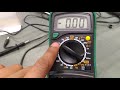 How to test  the laptop charger  with a multimeter ? Adapter testing.