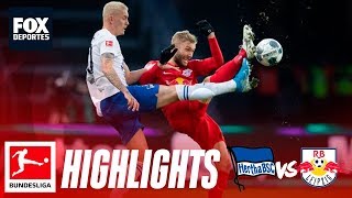 Hertha Berlin 2-4 RB Leipzig | HIGHLIGHTS | Jornada 11 | Bundesliga