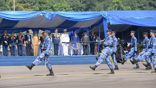 Antensi Menhan RI Prabowo di Hut Ke-77 TNI AU