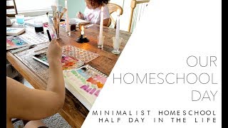 Salty Tribe Homeschool [Half] Day in the Life