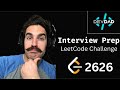Interview Prep 2: Leetcode 2626 – Array Reduce Transformation #interviewprep #leetcode #webdev