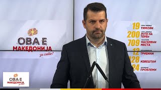 Томовски: Народот сака промени, во акцијата „Ова е Македонија за сите“ нотирани над 18.000 проблеми