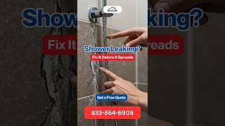 Shower Leaking Stop Water Damage Fast With Expert Repairs