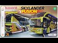 SUITE COMBI Versi Karoseri New Armada ! Inilah SKYLANDER AERO 9 FUSION Busworld Southeast Asia 2024