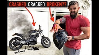 MY FIRST BAD MOTORBIKE ACCIDENT.... This Is What Happened (Not ClickBait)
