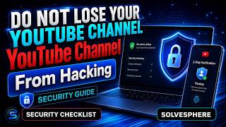 Do Not Lose Your YouTube Channel From Hacking | Security Checklist