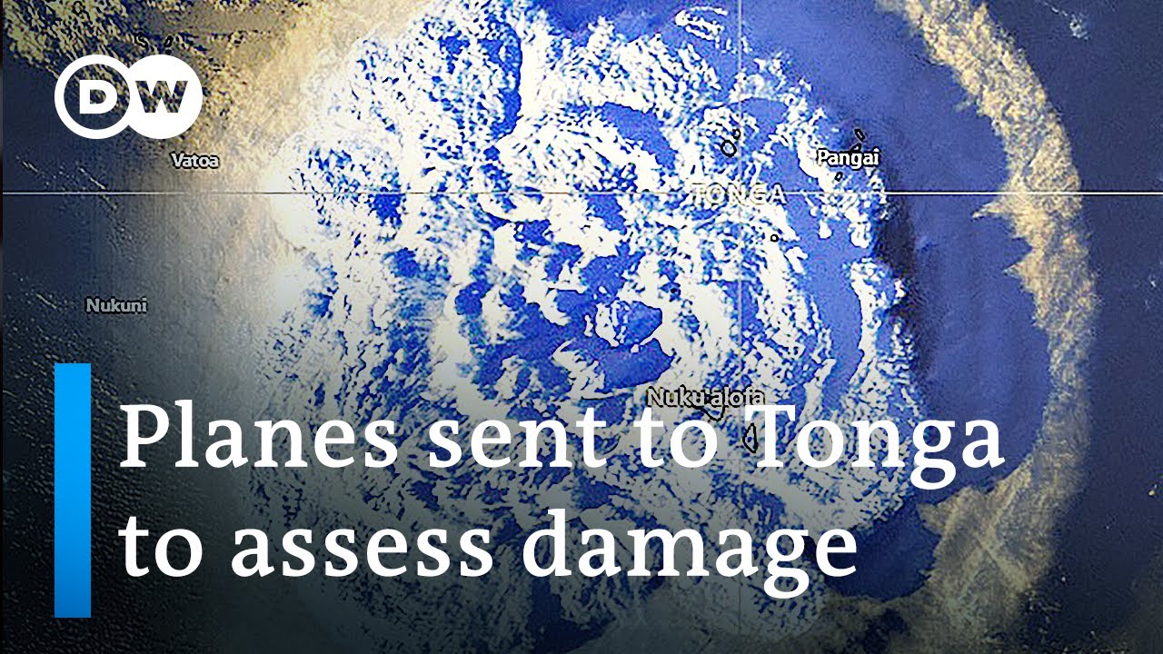 Tonga volcano eruption damage unclear, communications cut off | DW News