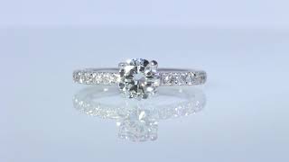 1.23CT Round Brilliant Diamond Engagement Ring GIA Cert/Appr $9K $3995