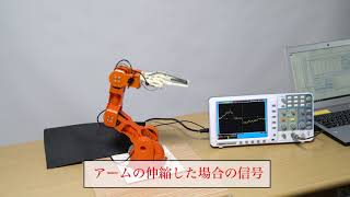 ロボセンサーをボットアームの動作計測に利用