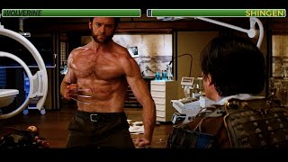 Wolverine vs. Shingen With Healthbars | The Wolverine 2013