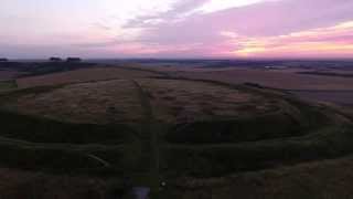 Barbury Castle - Aerial Video