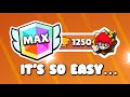 How to Get *MAX TIER* on **ANY BRAWLER FAST** 💨 |