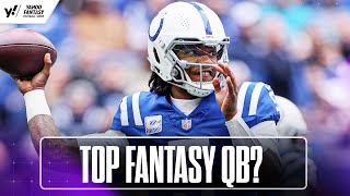 Could Colts' ANTHONY RICHARDSON be the top FANTASY quarterback? 🏈 | Yahoo Sports