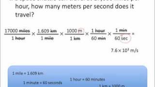 Dimensional Analysis/Factor Label Method - Chemistry Tutorial
