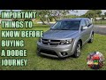 important thing you must know buying the dodge journey