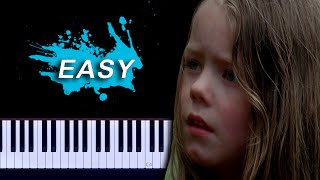 Braveheart - A Gift Of A Thistle EASY Piano Tutorial