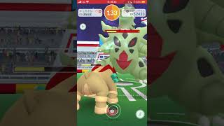 【ポケモンGO】男は黙ってメガバンギラス１人討伐 #shorts