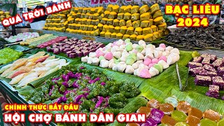 Dạo 1 vòng hội chợ Bánh Dân Gian Bạc Liêu 2024 với vô vàn bánh ngon và đẹp mắt