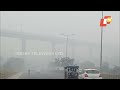 air pollution in new delhi reaches critical levels visibility drops due to dense fog in ghaziabad