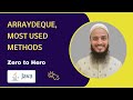 ArrayDeque | Most Commonly Used Methods | Java Collections Framework