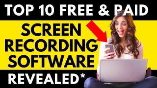 👉 Top 10 BEST FREE AND PAID SCREEN RECORDING Software For Computers (2022)