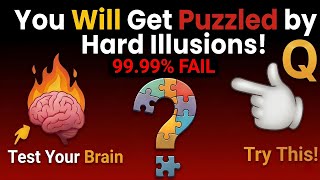 Top 5 Hidden Image Challenge & Illusion to test your Brain! 🧠 😱😱